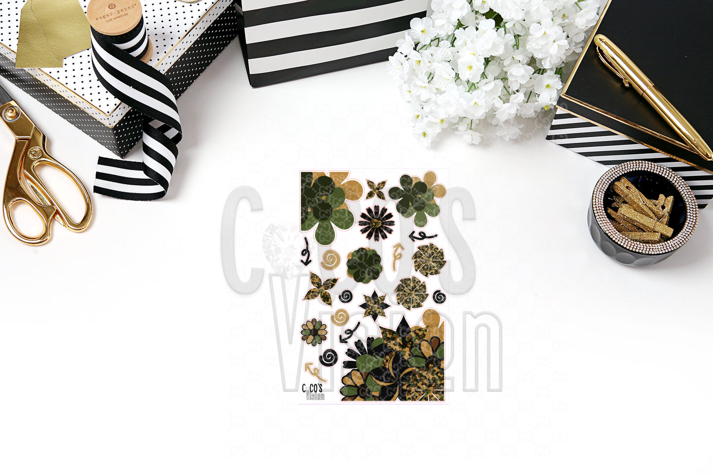Camo Florals