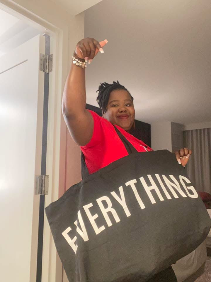 Everything tote bag