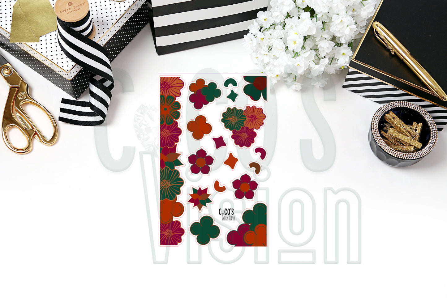 Let it Fall Florals V2