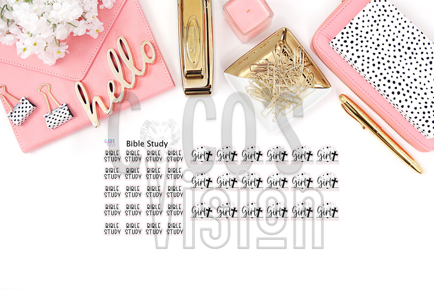 Bible Script Stickers **Digital Only**