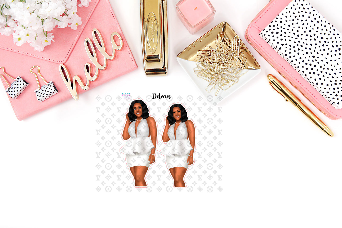 Delecia Stickers