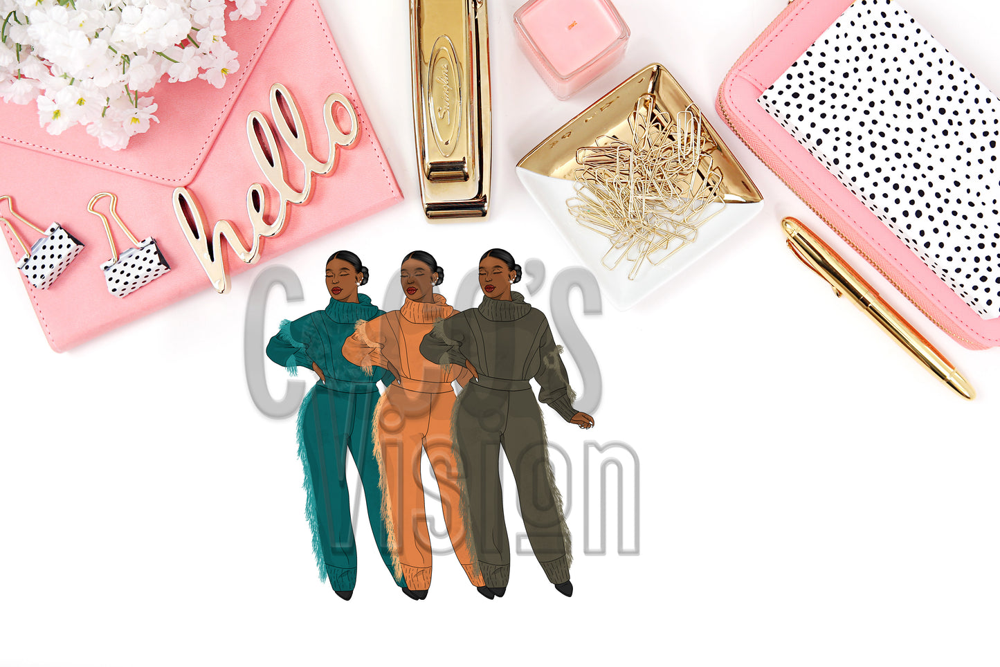 Go Girl Stickers