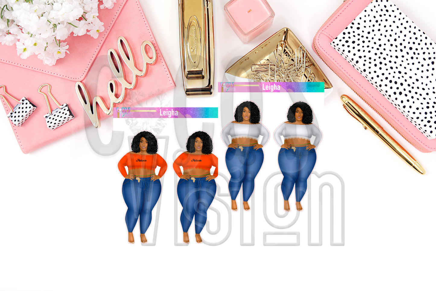 Leigha Stickers