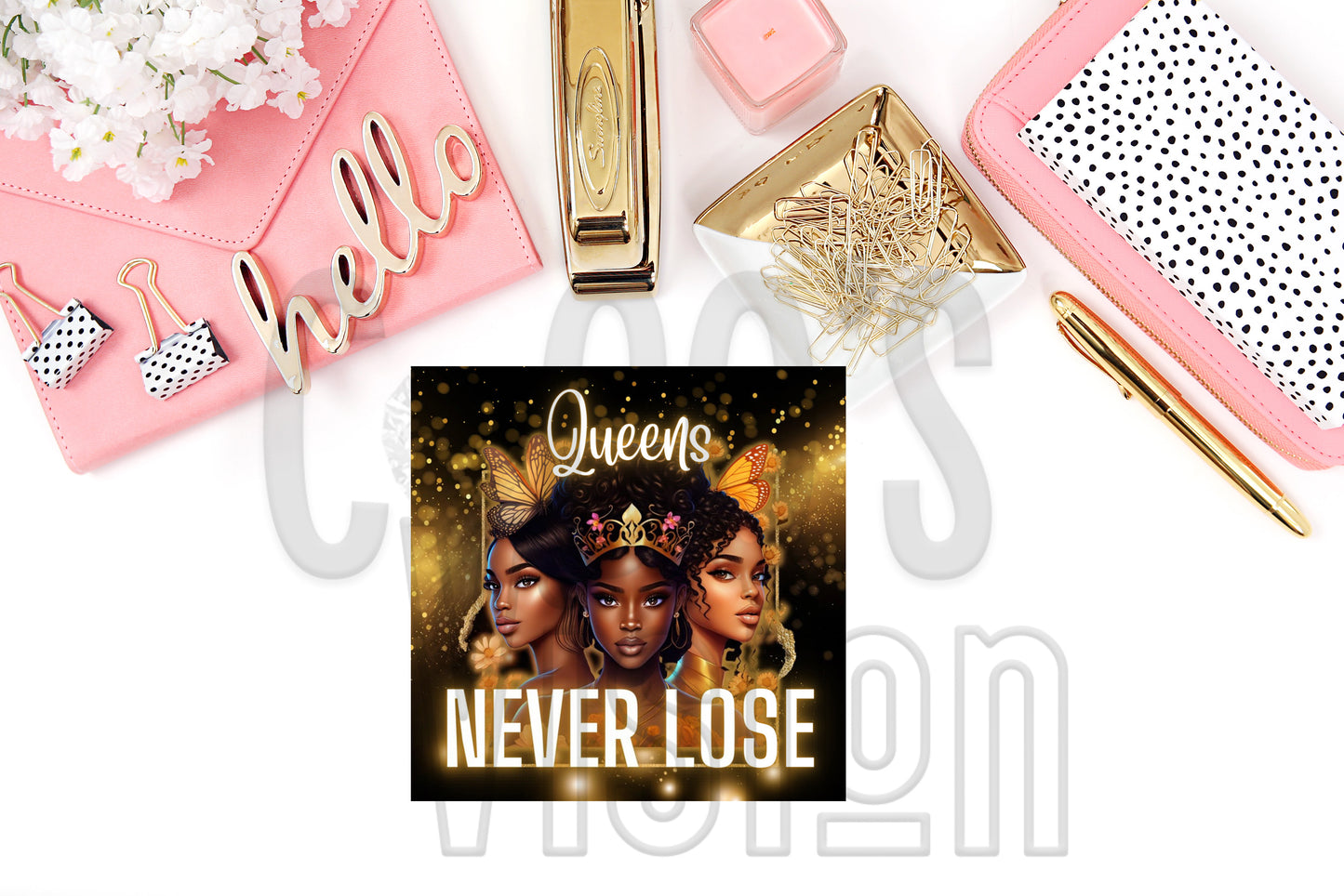 Queens Never lose Dashboard Printed