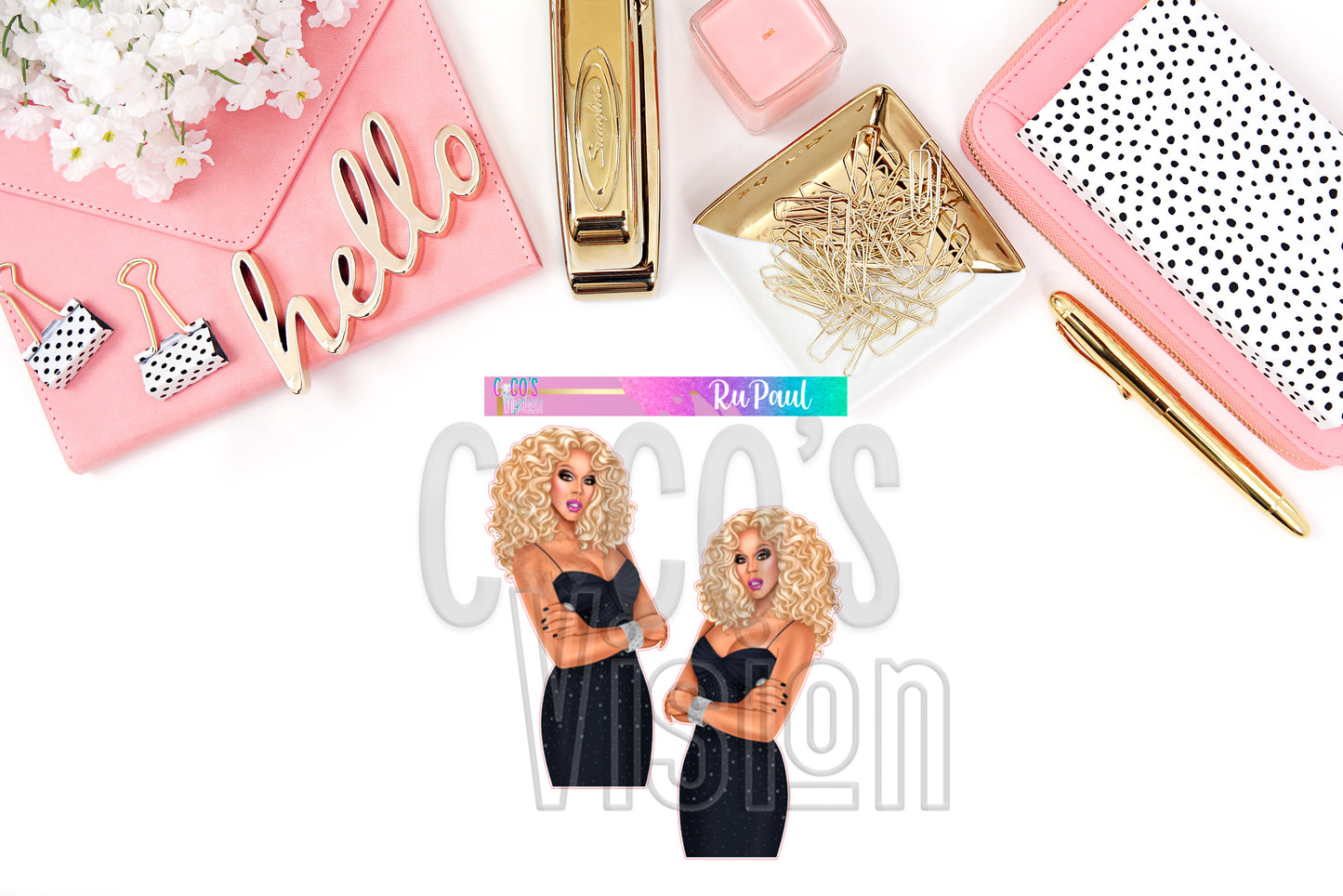 RuPaul Stickers