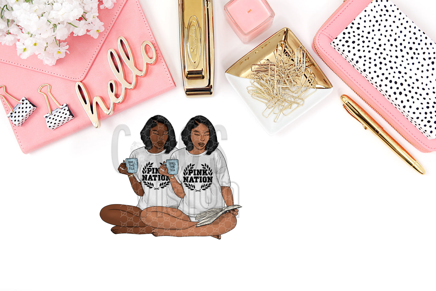 Spill the Tea Stickers