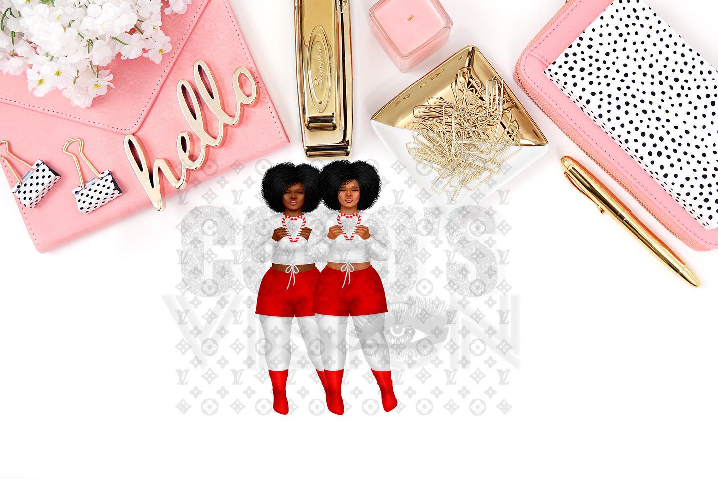 Tinsley White Stickers