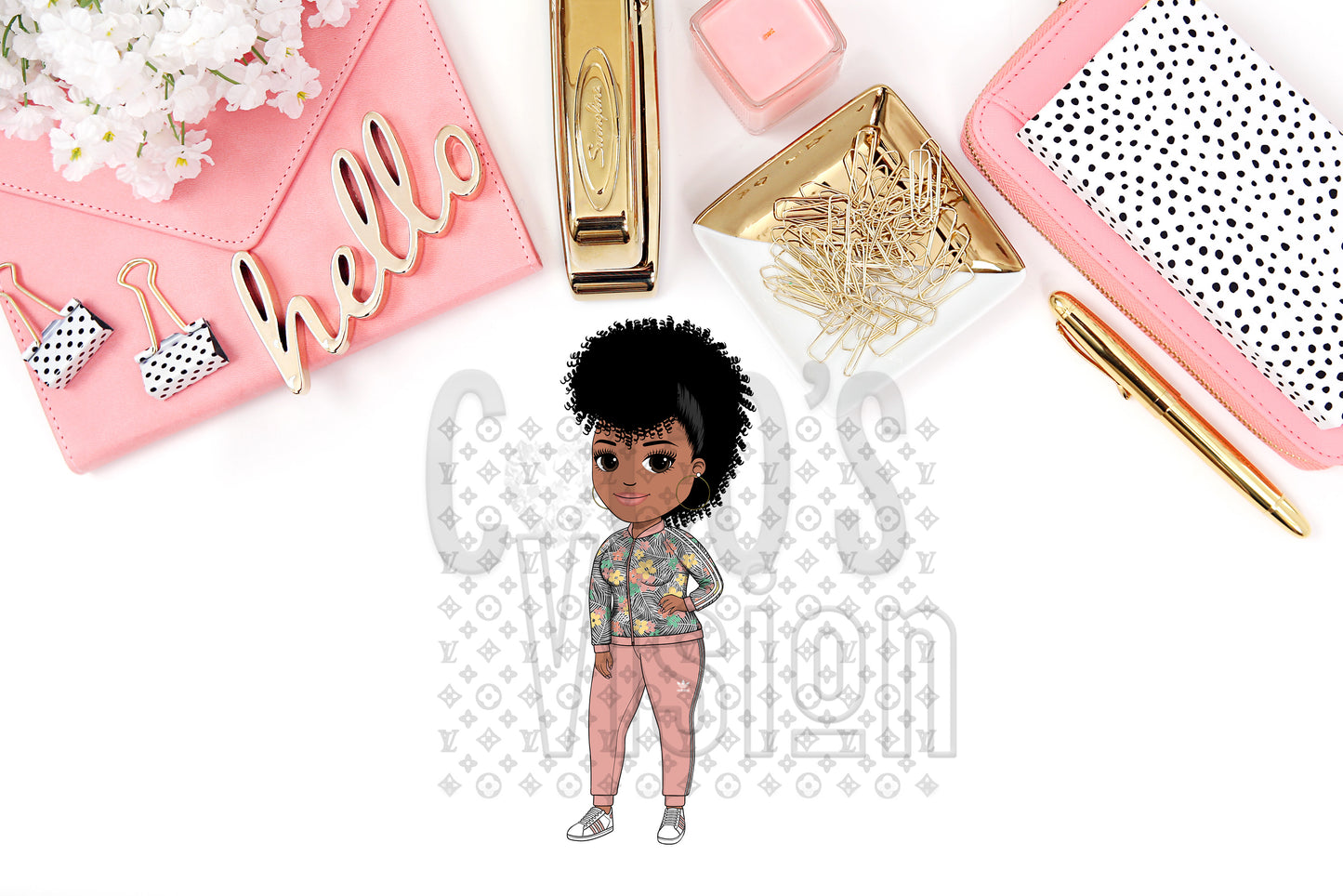 Coco Adidas Stickers