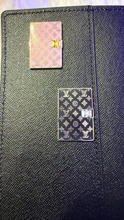 Metal enamel magnetic pens for planner