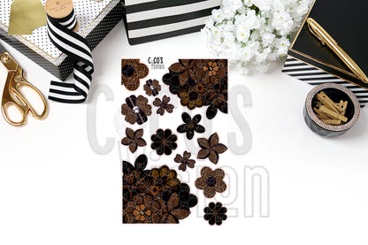 Leopard Cheetah Florals