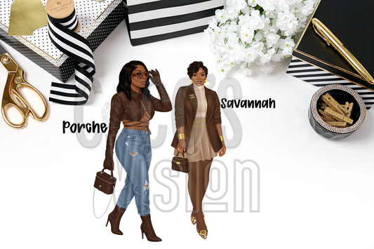 Porche & Savannah