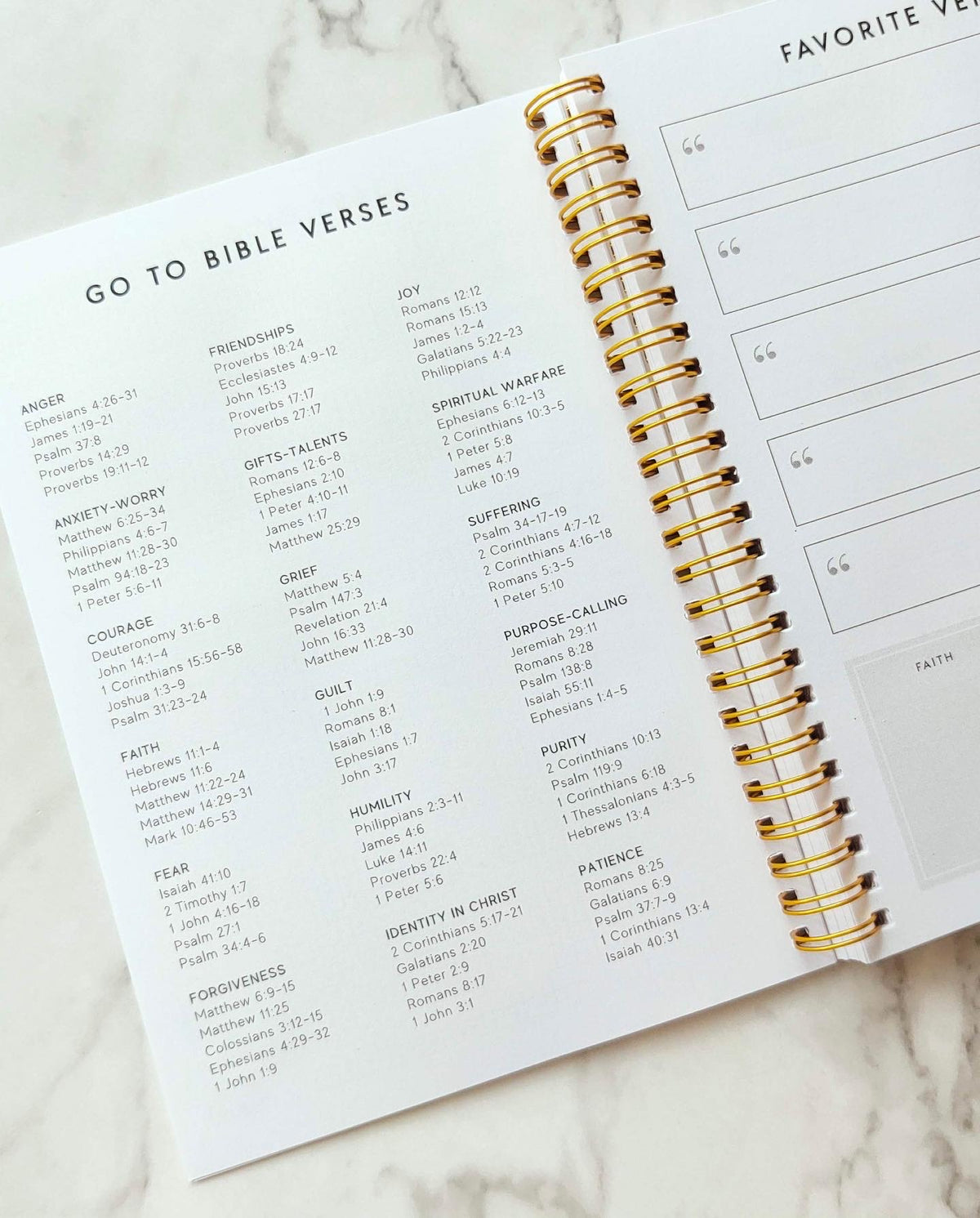 Faith Planner and Daily Journal