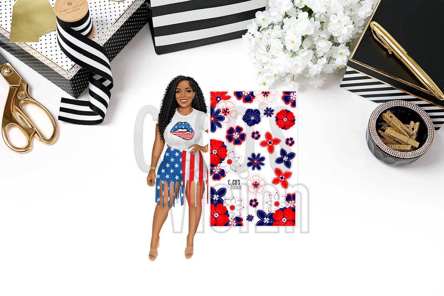 Mari Independent Doll and Floral