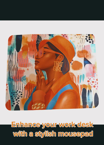 That Girl Mouse Pad