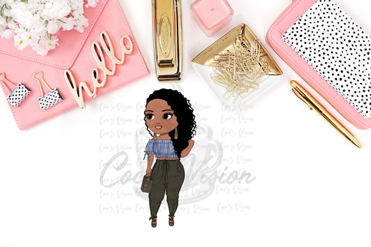 Coco on a Day out Chibi